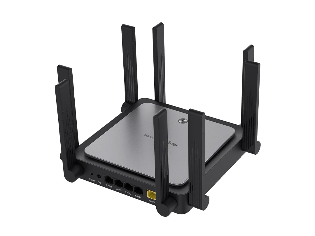 Ruijie Reyee RG-EW3200GX PRO 3200Mbps Wi-Fi 6 Dual-band Gigabit Mesh Router in Qatar Ruijie Reyee RG-EW3200GX PRO 3200Mbps Wi-Fi 6 Dual-band Gigabit Mesh Router in Qatar